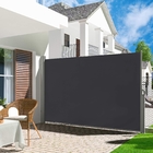 Retractable Side Awning Patio Screen Retractable Fence 63x118inch Privacy Screen